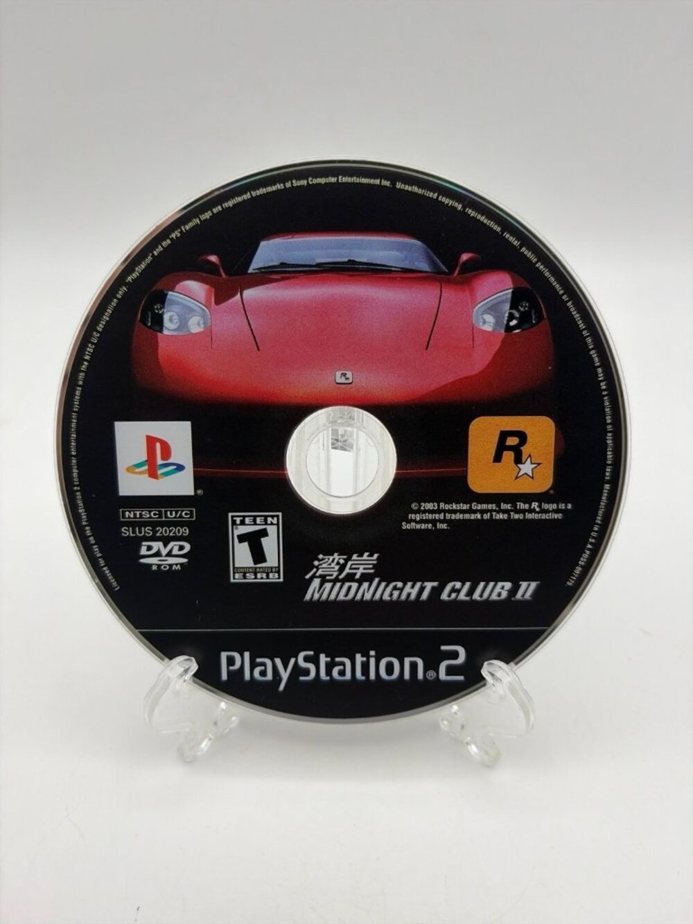 Midnight Club II Street Racing Game Sony PlayStation 2 PS2 Disc Only Tested
